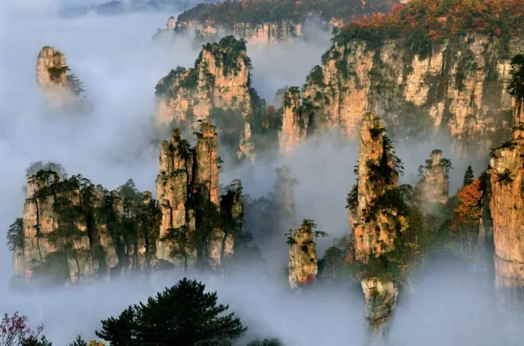 Wulingyuan Scenic Area Geological Features