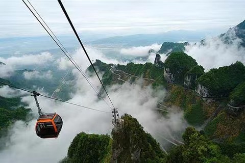 Tianmen Mountain Ropeway Introduction