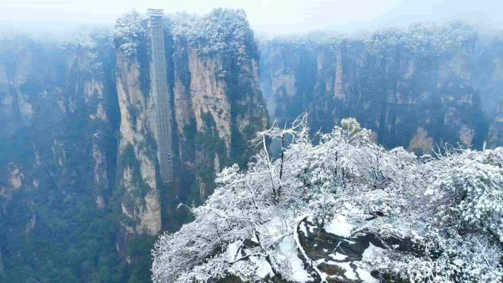  zhangjiajie Winter