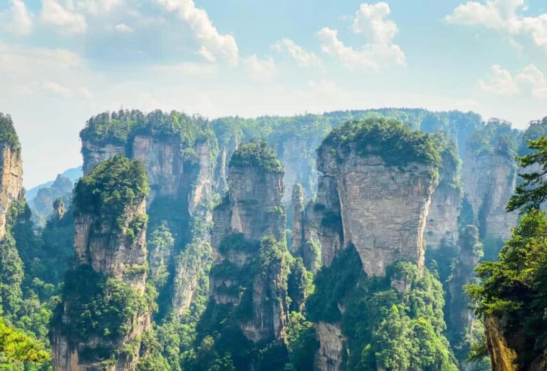 A Day of Sightseeing in Zhangjiajie